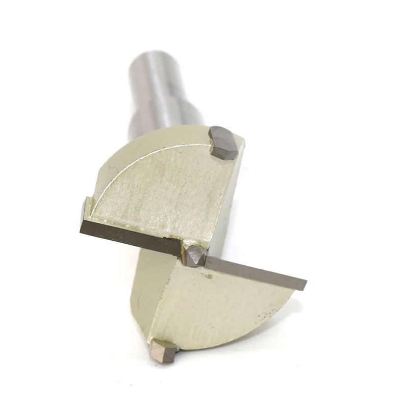 1pcs 15mm-60mm Forstner Tips Woodworking Tool Hole Saw Opener Cutter Hinge Boring Drill Bits Round Shank Tungsten Carbide Cutter