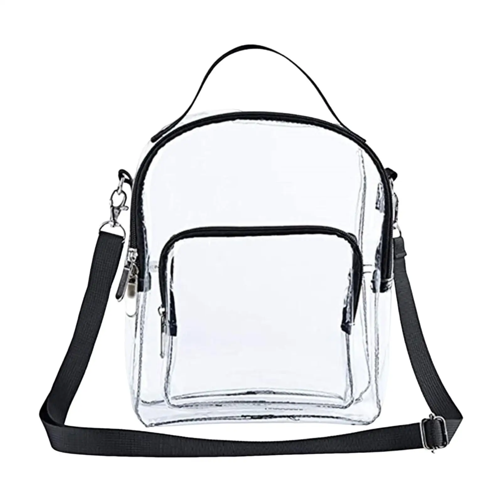 Transparent Crossbody Bag Purse Handbag Tote Casual Clear Bag Large Capacity