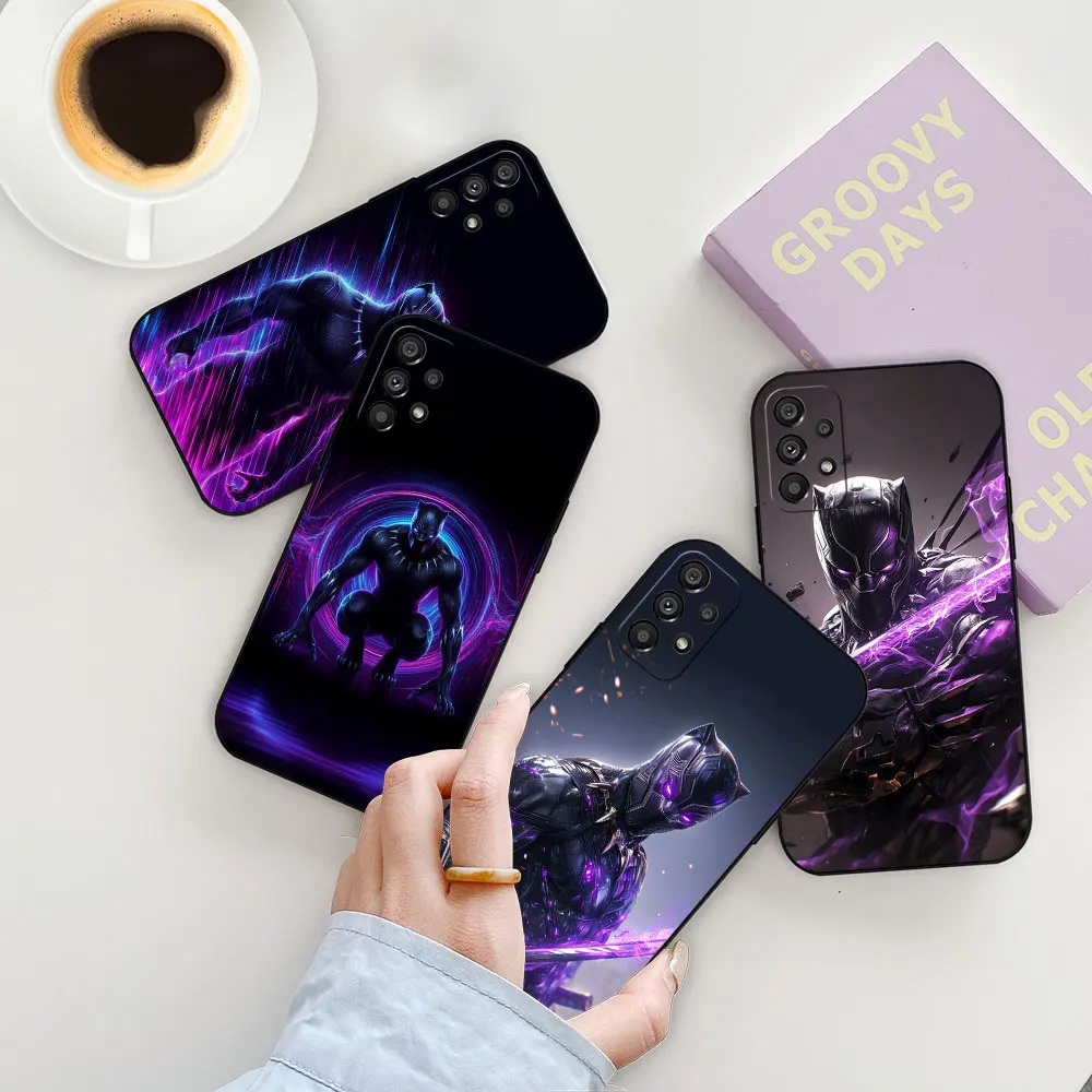 

Marvel Black Panther Phone Case For Samsung Galaxy A73 A72 A71 A55 A54 A53 A52 A51 A90 A80 A70 A60 A42 A35 A34 A33 A32 A31 Cover