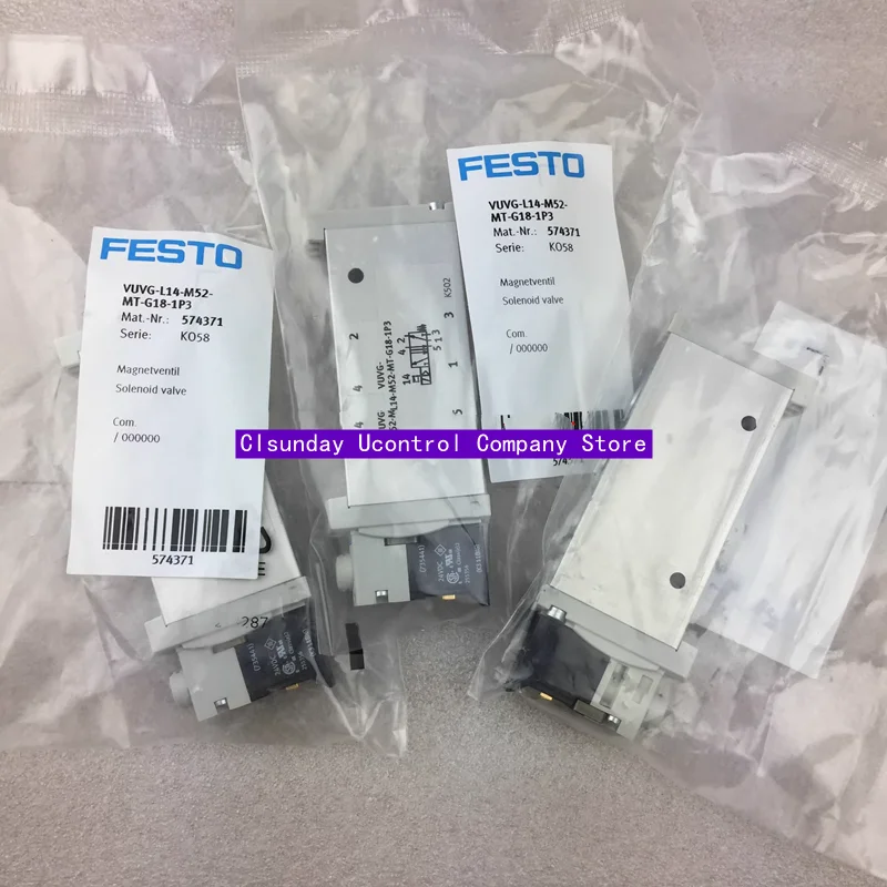 

New original FESTO solenoid valve VUVG-L14-M52-MT-G18-1P3 574371