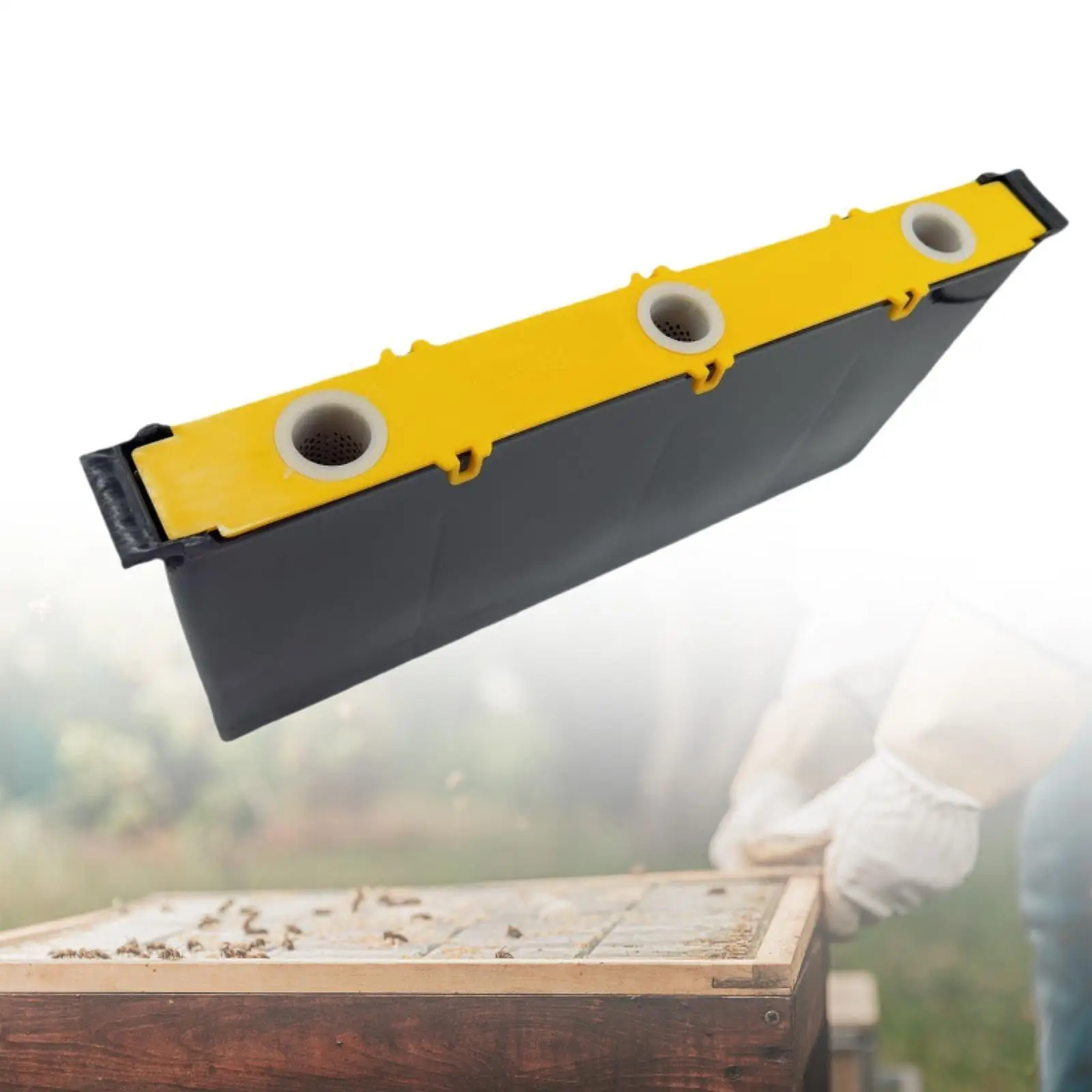 

Beehive Frame Feeder Honey Equipment Outdoor Entrance Bee Feeder