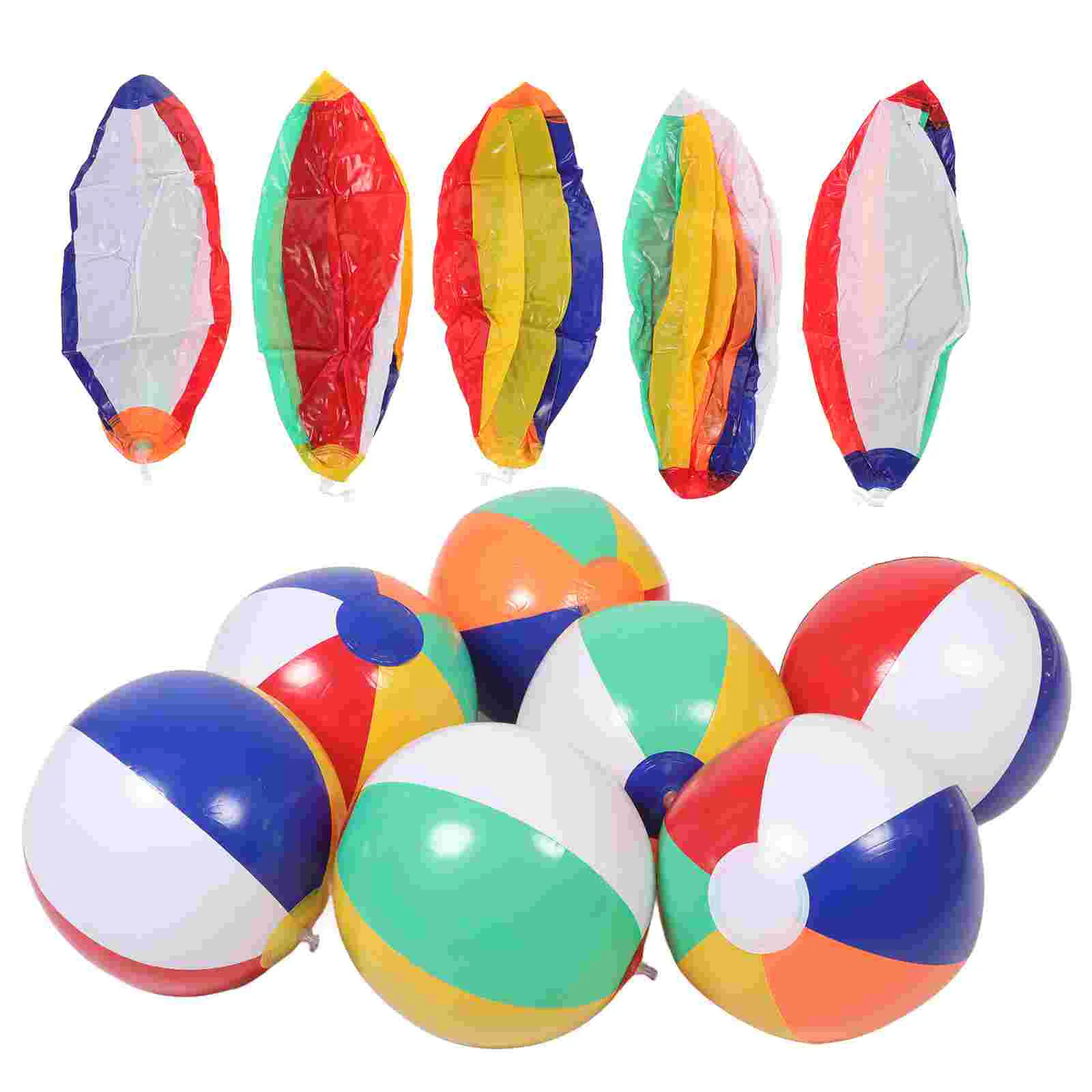 

12 PCS Swimming Pool Toys Kids Beach Ball Water Park Playing PVC Sports Inflatable Children Baby