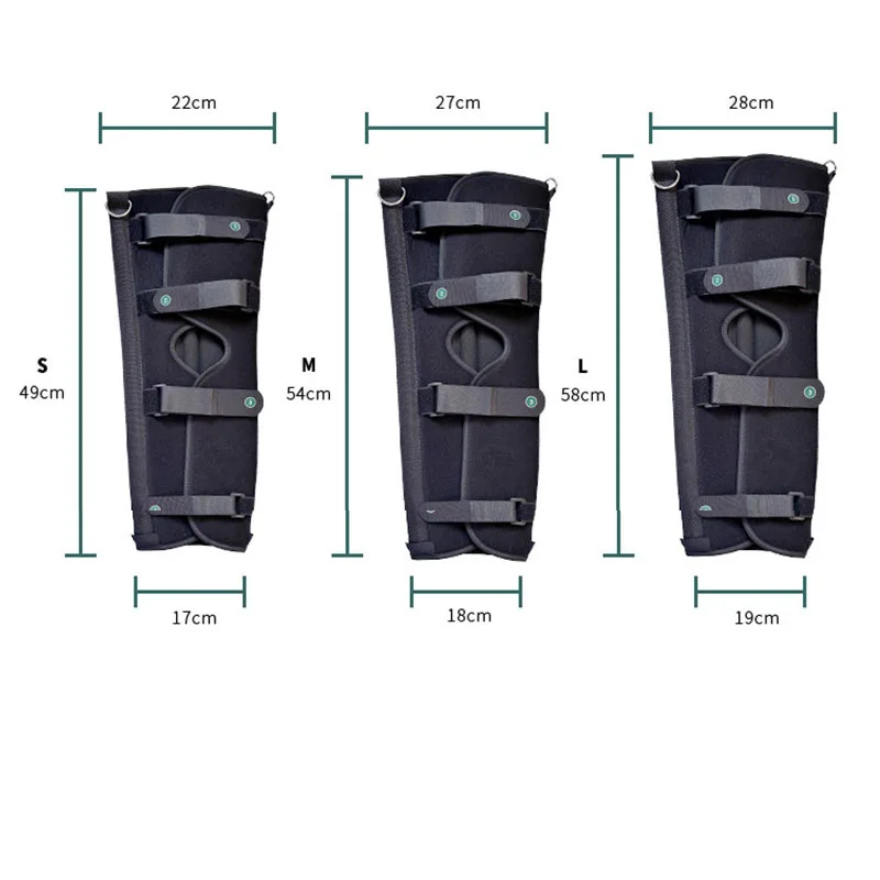 ChiJiaoDr حزام تثبيت مفصل الركبة قطعة واحدة أطراف سفلية الساق مفصل الركبة التواء إعادة التأهيل معدات الحماية