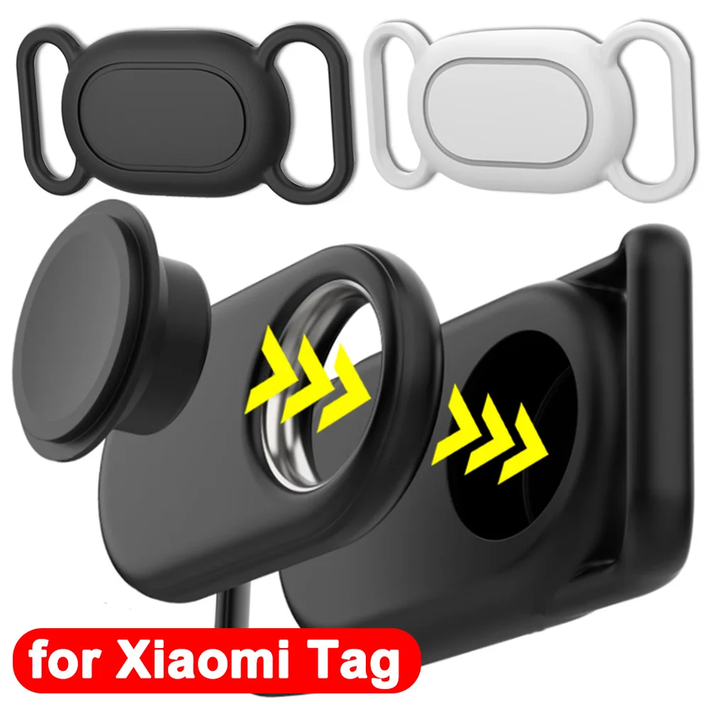

For XiaomiTag Anti-Lost Device Waterproof Cat Dog Collar Case for Xiaomi Tag Tracker Shockproof Anti-Scratch Silicone Protector
