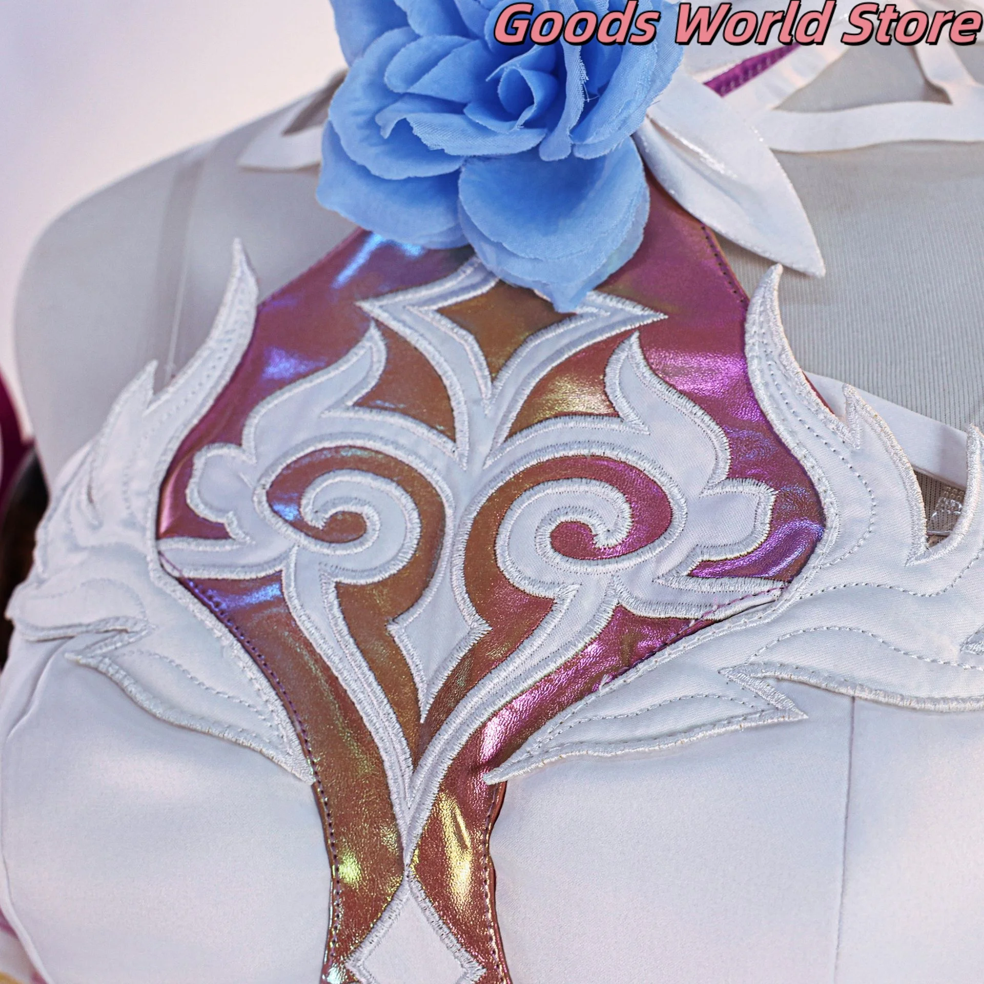 متوفر في المخزون فستان مُصمم حسب الطلب زي أنيمي لعبة هونكاي ستار رايل سيرين ملابس لعب الأدوار لحفلات الهالوين للنساء #6