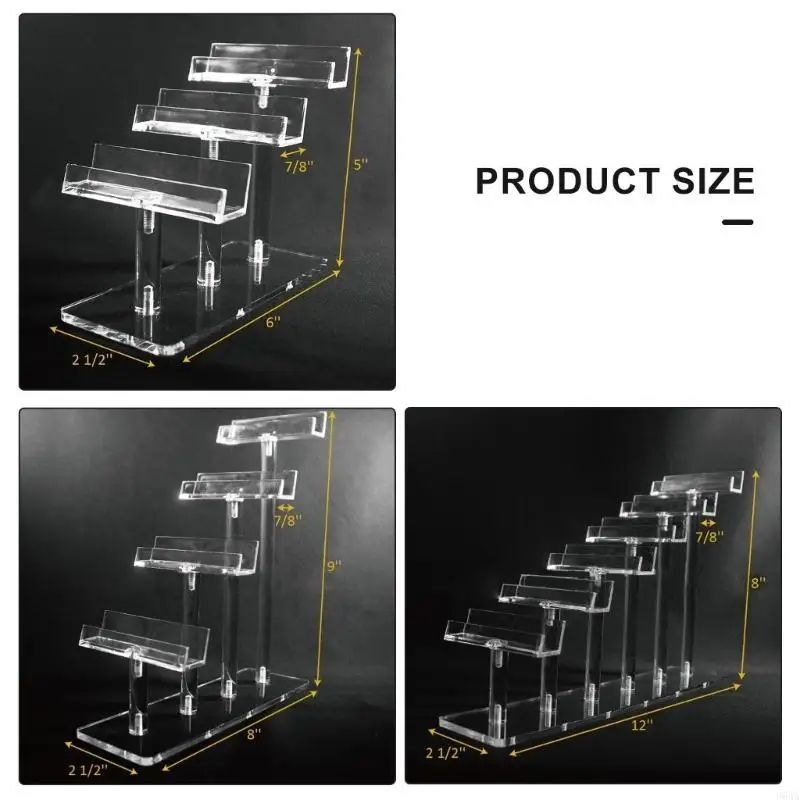 Acrylic Sunglass Display Rack Display Stand Organizers Clear Eyewear Storage 964A