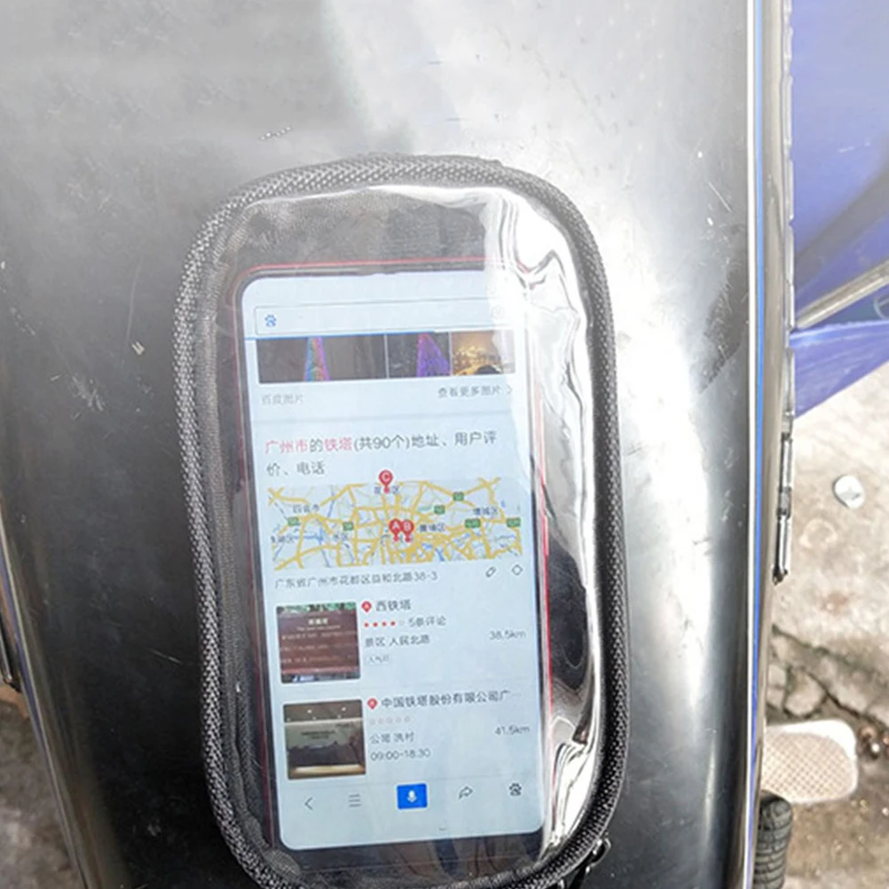 

Waterproof Phone For Motorcycle Magnetic Tank Bag Gas Fuel Storage Universal Multifunctional Large Capacity Easy Installation