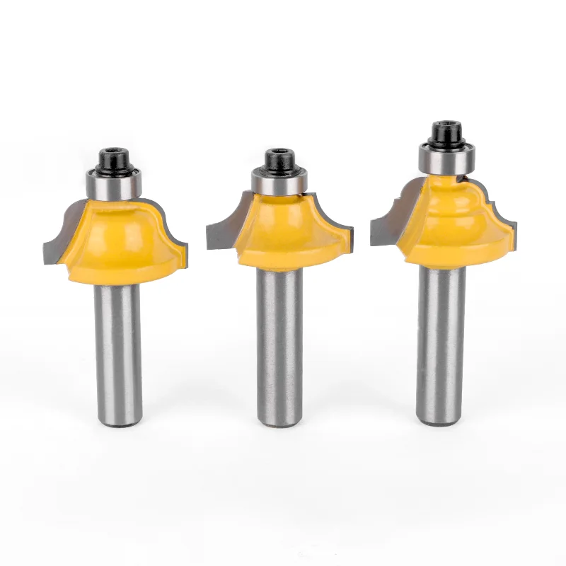 YUSUN 6MM 6.35MM Shank Router Bit Sets Woodworking Milling Cutter For Wood Bit Face Mill Carbide Cutter End Mill