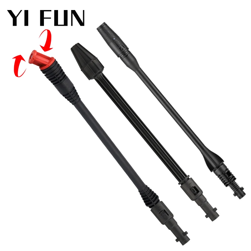 

Car Wash Accessories Rod Lance For High Pressure Washer Gun Spear Spray Nozzle For Karcher Lavor Adjustable Rotary Turbo Nozzle