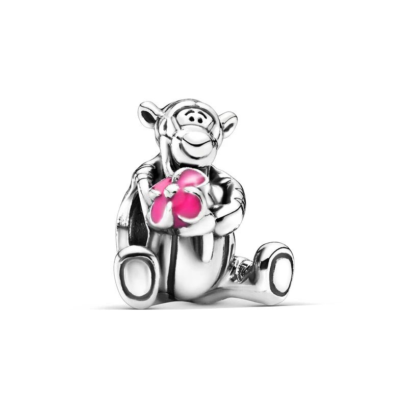 New Disney Winnie the Pooh Piglet & Tigger Charms Pendants DIY Beads for Women Bracelets & Necklaces Jewelry Gift - view 3