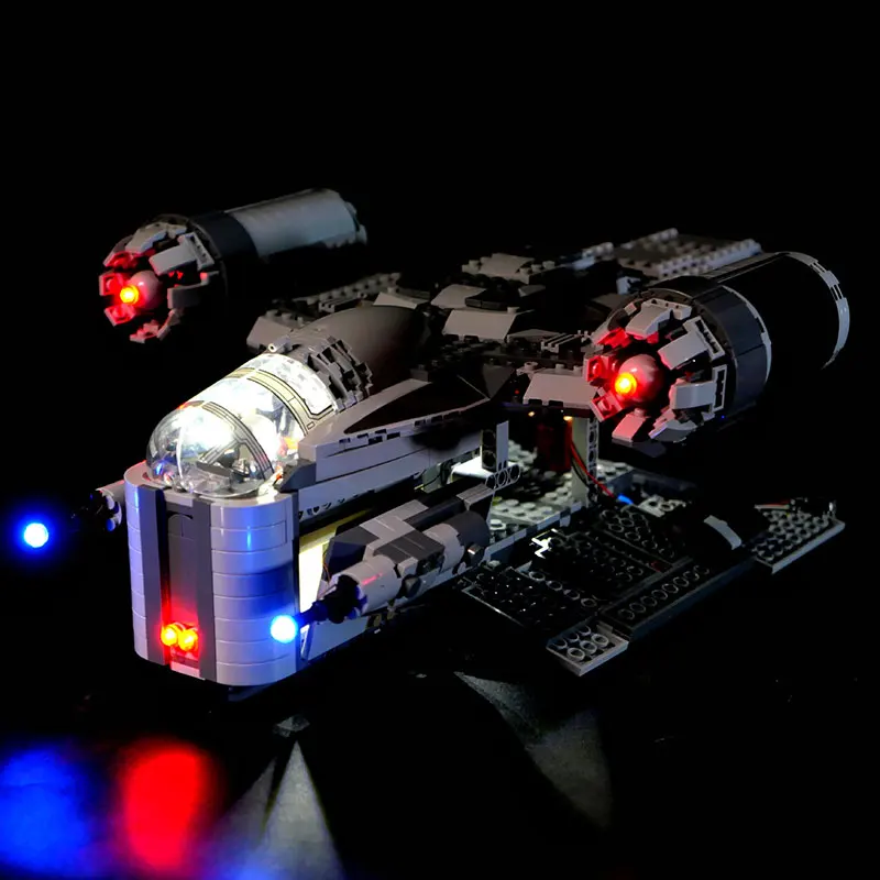 Kit de luz LED para LEGO 75292, modelo de cresta de afeitar, Ideas de lámpara, regalo DIY (no incluye bloques de construcción, Kits de ladrillos, juegos de modelos)