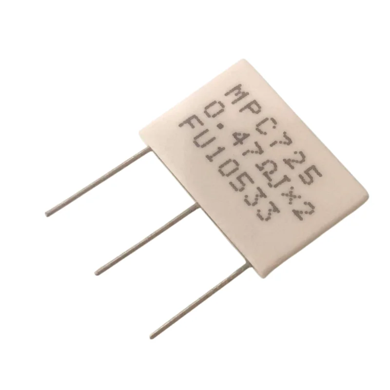 MPC725 5W0.47R*2 0.1R*2 0.47ΩJ5% Non-inductive cemented resistor 0.47ΩJx2 0.1RΩx2