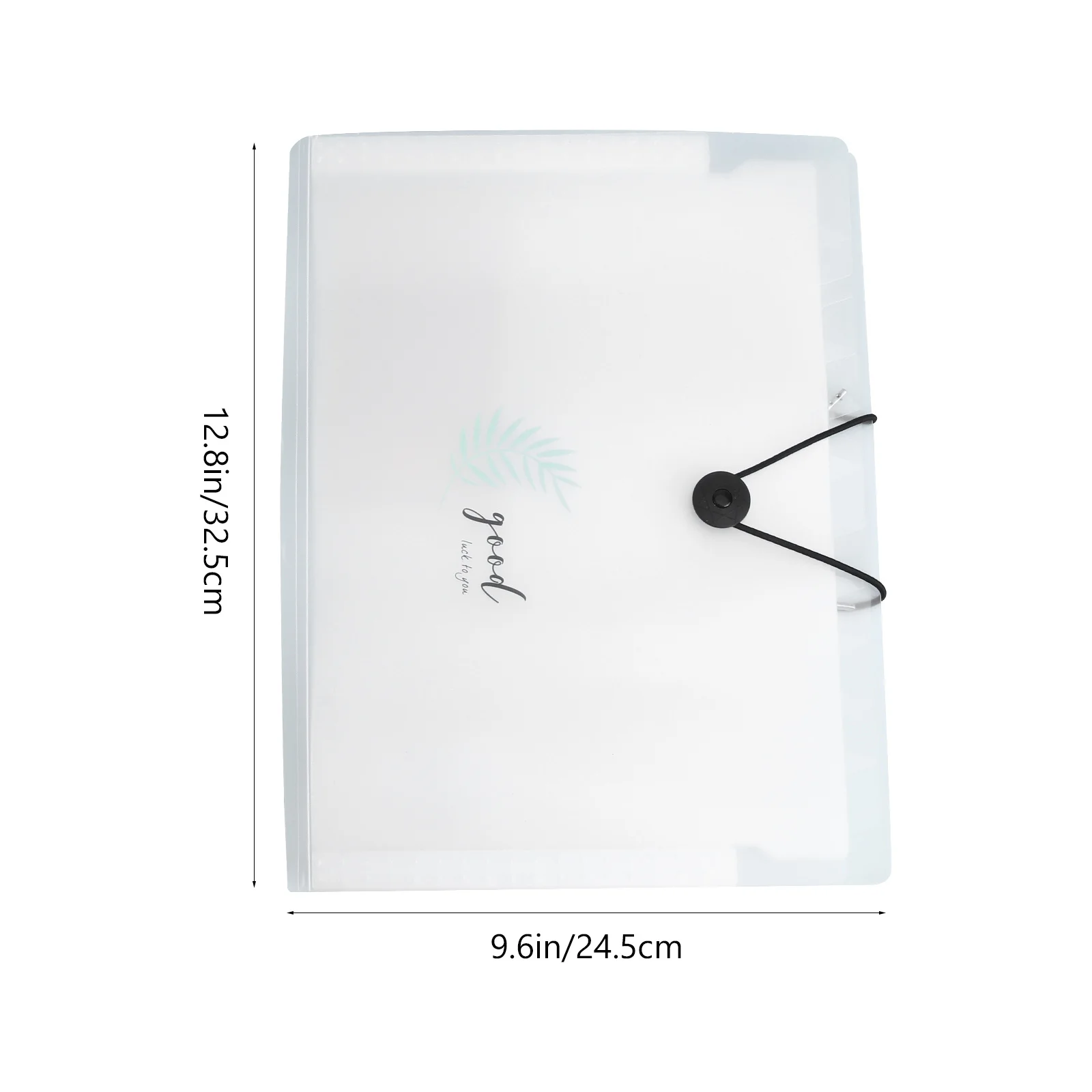 1Pcs Button Document Organizer Large Capacity Accordion File Folder Plastic Document Bag Office Student Filing Storage