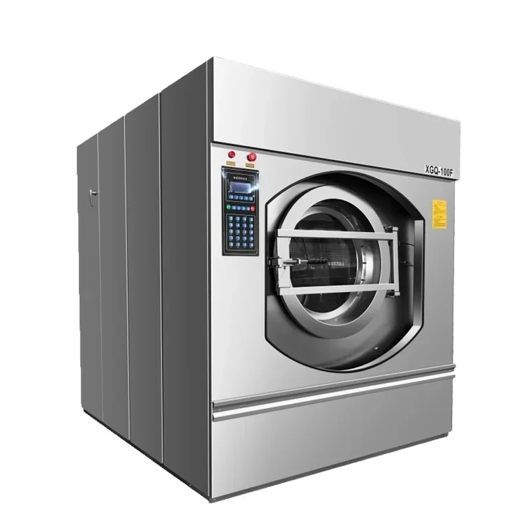 

30KG Full-Automatic Washing & Dewatering Machine Hotel Commercial Laundry Machines Equipment for Hospital