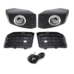 For 07-22 Toyota FJ Cruiser front bumper LED corner light fog light corner panel with light front bumper modification