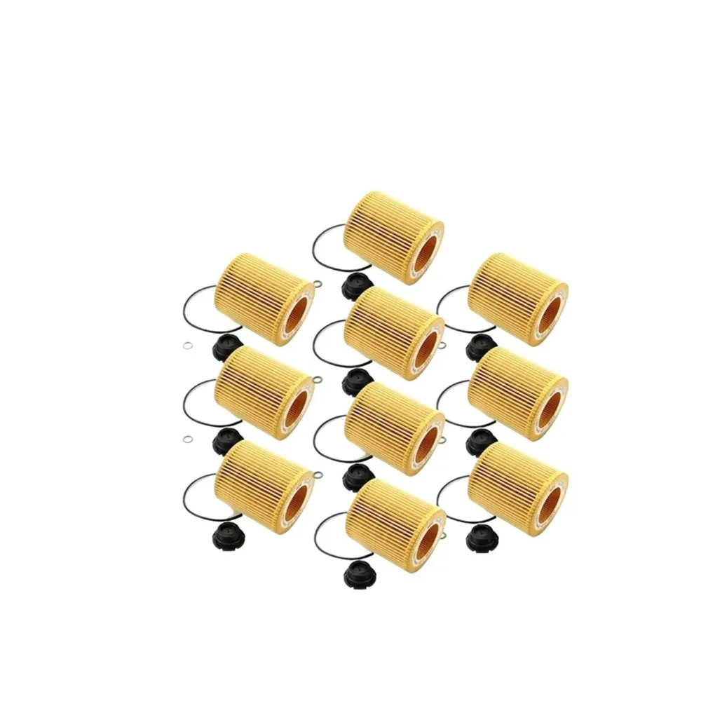 

10PCS 11427640862 11427953125 Engine Oil Filter 11428683204 11427634291 11427618461 for BMW 320I 328I 428I 520I 528I X1 X5 Z4