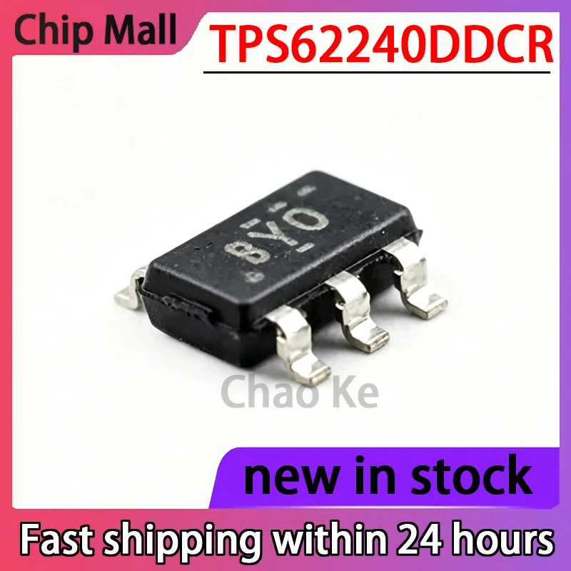 5PCS New TPS62240DDCR package SOT23-5 silk screen BYO buck converter IC chip integration in Stock