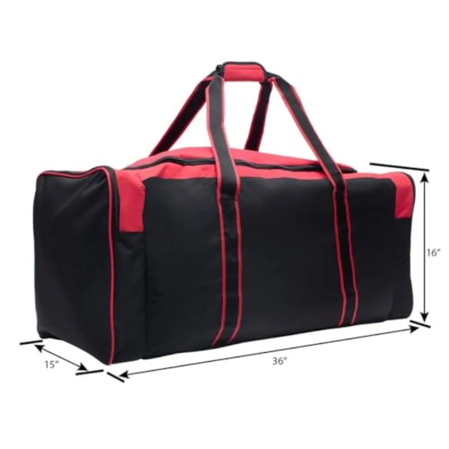 Jetstream Heavy Duty Multi Pocket Durable Sports Gym Equipment Travel Duffel Bag view 5