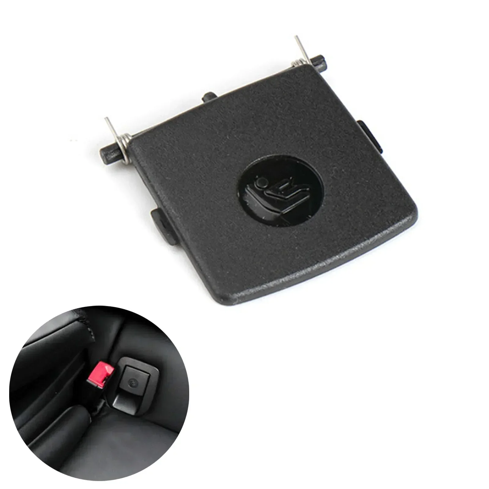 Rear Child Seats Anchor Latch Cover 52206970744 For BMW 3 Series E92 For E92 LCI Isofix Cover Car Interior Accessories