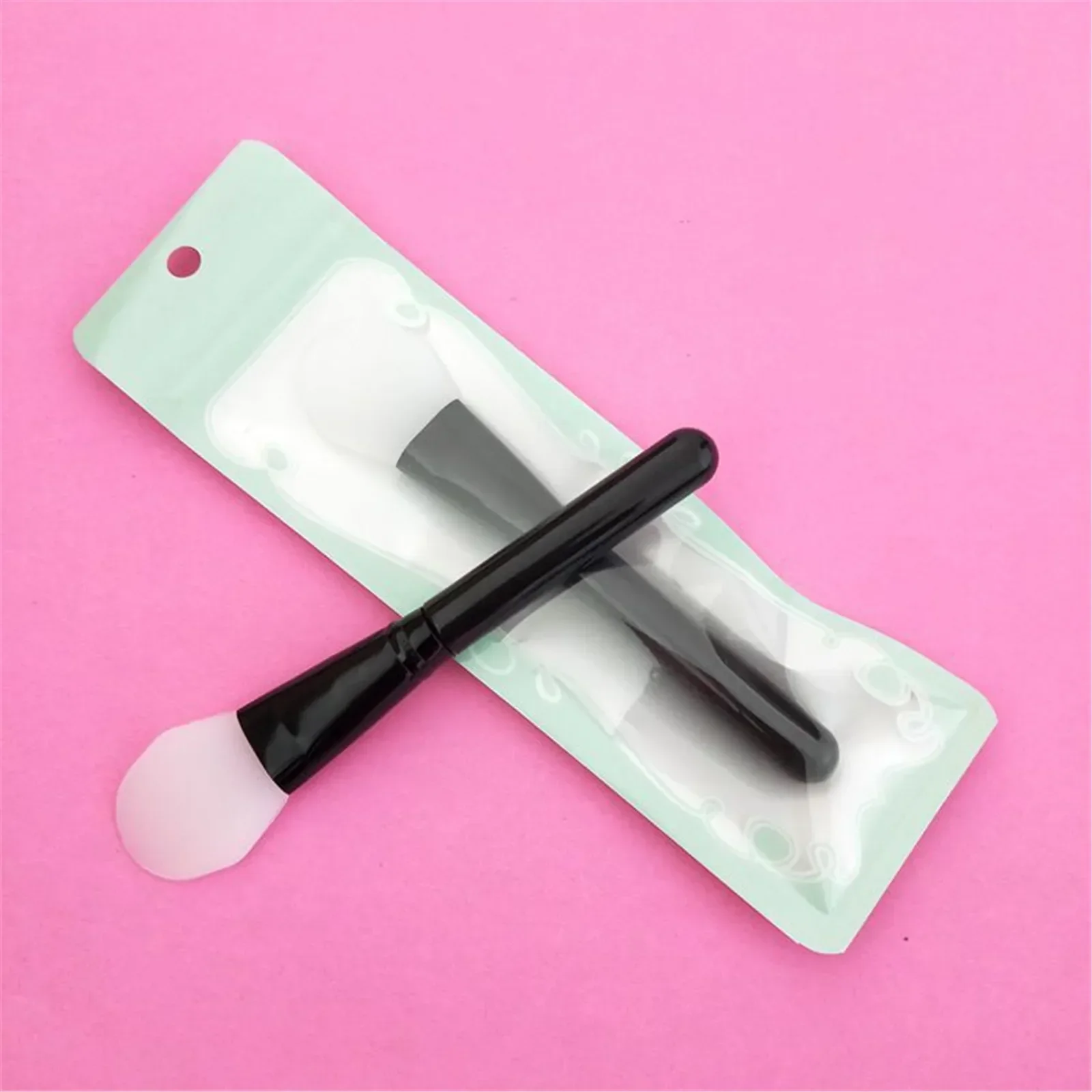 1pcs Silicone Mask Brush Handle Diy Soft Head Mask Stick Facial Makeup Beauty Brush Makeup Brush Face Care Tool