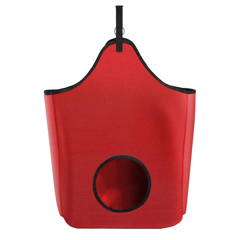 

Oxford cloth waterproof hay bag feeding horse feed bag stable straw bags adjustable wear-resistant
