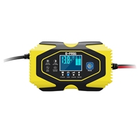 E-Fast Automatic Car Battery Charger 12V/24V Power Pulse Repair with LCD Digital Display Wet Dry Lead Acid Chargers UK