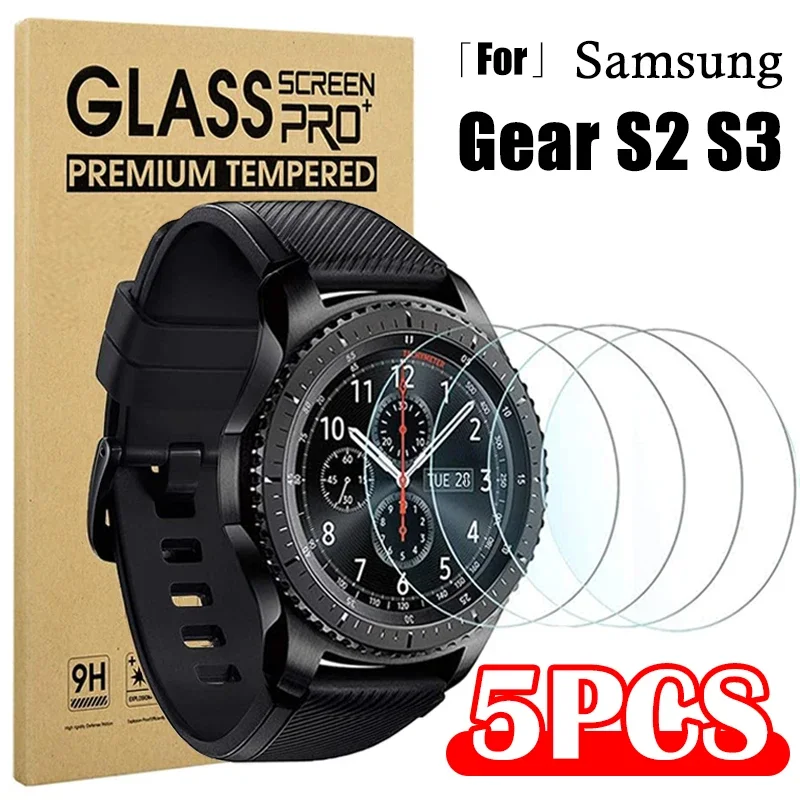 Per Samsung Gear S2 S3 Classic Frontier Sports Watch HD proteggi schermo in vetro temperato pellicola antigraffio Anti-esplosione Cover