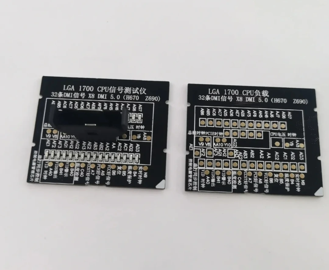1 sztuk * fabrycznie nowy pulpit LGA1700 LGA 1700 Tester gniazda procesora atrapa obciążenia fałszywe obciążenie ze wskaźnikiem LED