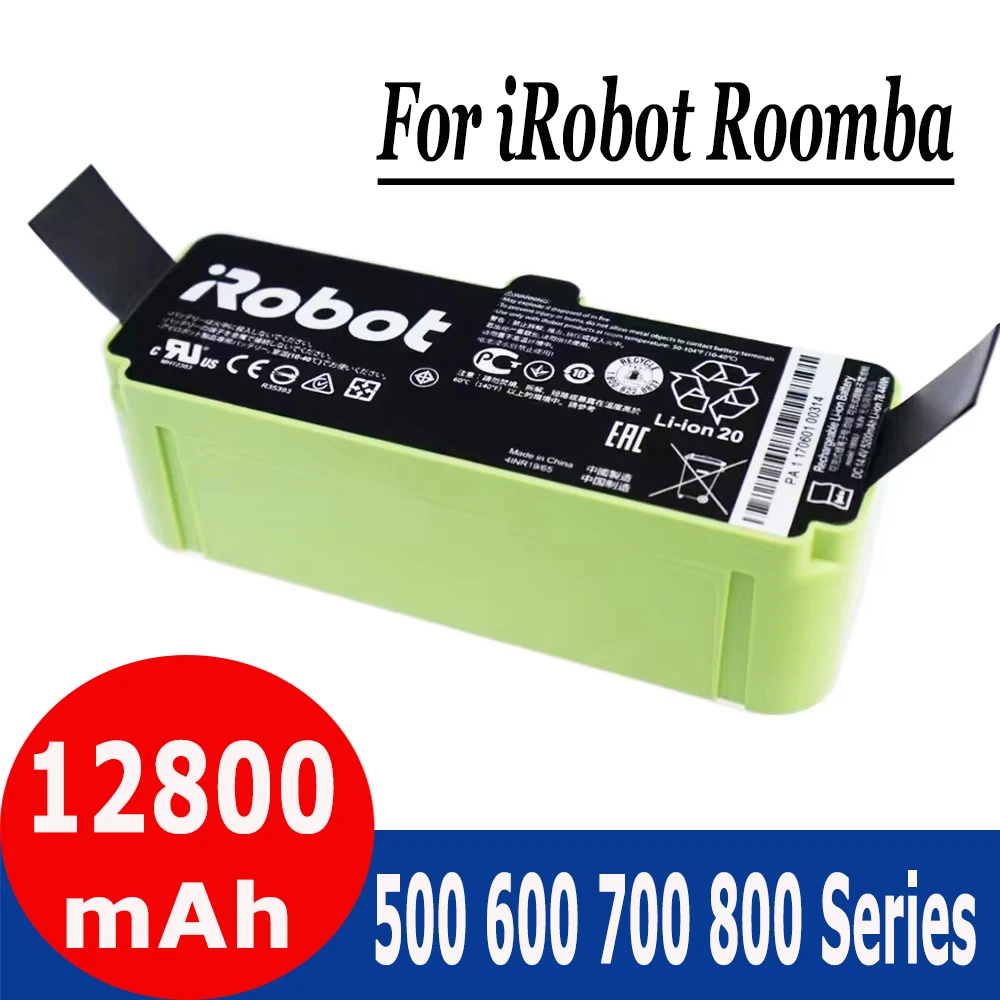 

Original For iRobot Roomba 14.4V 9800mAh Battery Roomba 500 600 700 800 Series Vacuum Cleaner iRobot roomba 620 770 780 580 Part