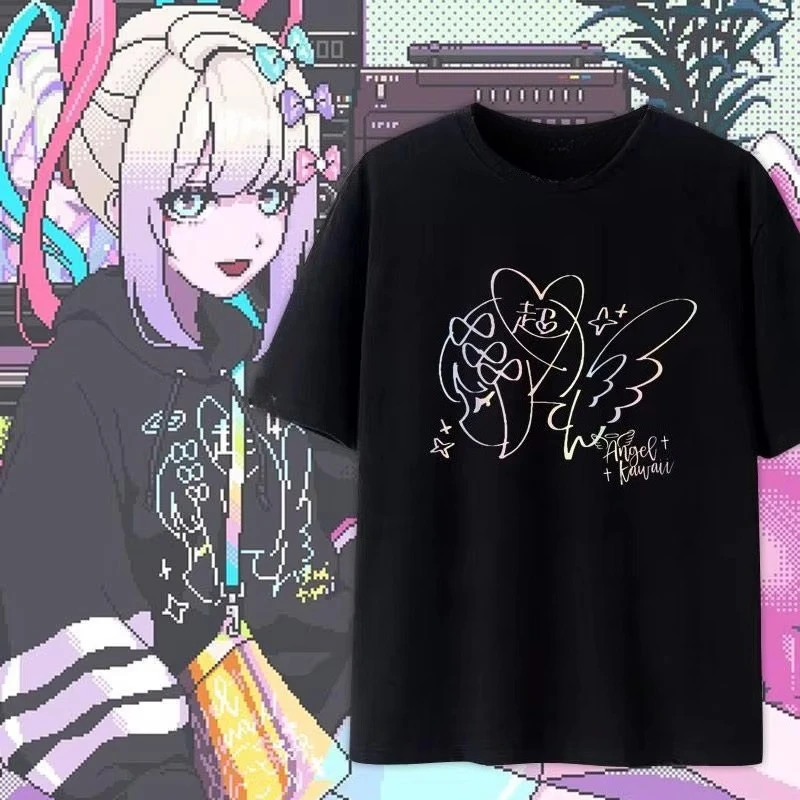KAngel Same Style T Shirt Clothes Woman Needy Girl Overdose Short Sleeve Shirts Man Cosplay Comfortable Summer 2026 Hot Sale