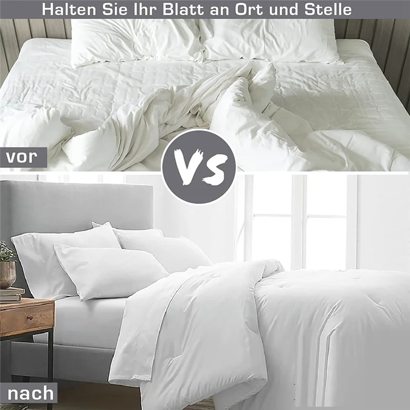 

Набор натяжителей простыней ABQR из 4-х простыней с металлическим зажимом, безопасный, подходит для простыней и наматрасников