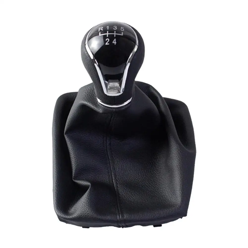 

Automotive Gearshift Black Dust Cover Easy Installation Design Elegant Black Aesthetic Enhances Car Appearance
