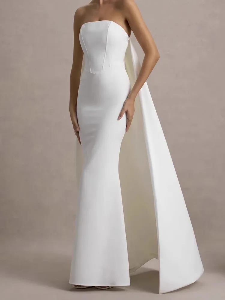 ele-white-wedding-dr-cl-home-faion-versatile-wrap-chest-simple-light-wedding-dr-engagement-high-waist-long-skirt