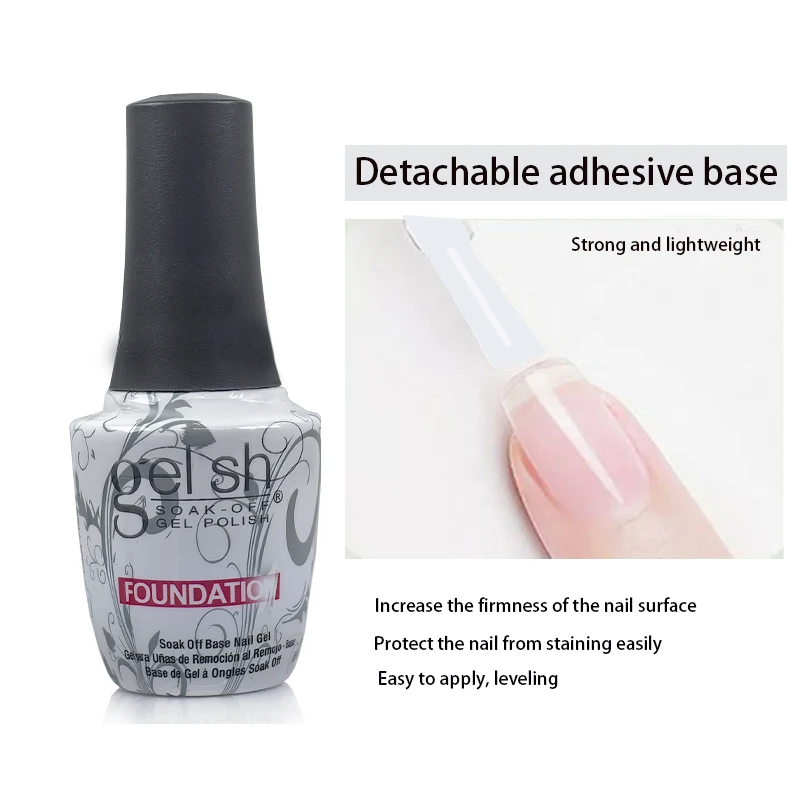 Gel Nagellack keine Wäsche super helle dauerhafte Dichtung semi permanente Gel Art Lack fest abnehmbare Grundierung 15ml Funktions kleber