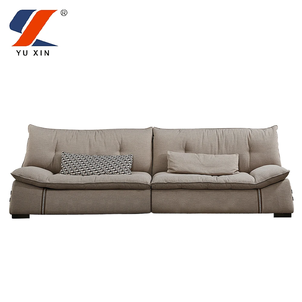 

Italian Modern Minimalist 3 Seater Sofa Designs for Living Room Hotels Villas Apartments