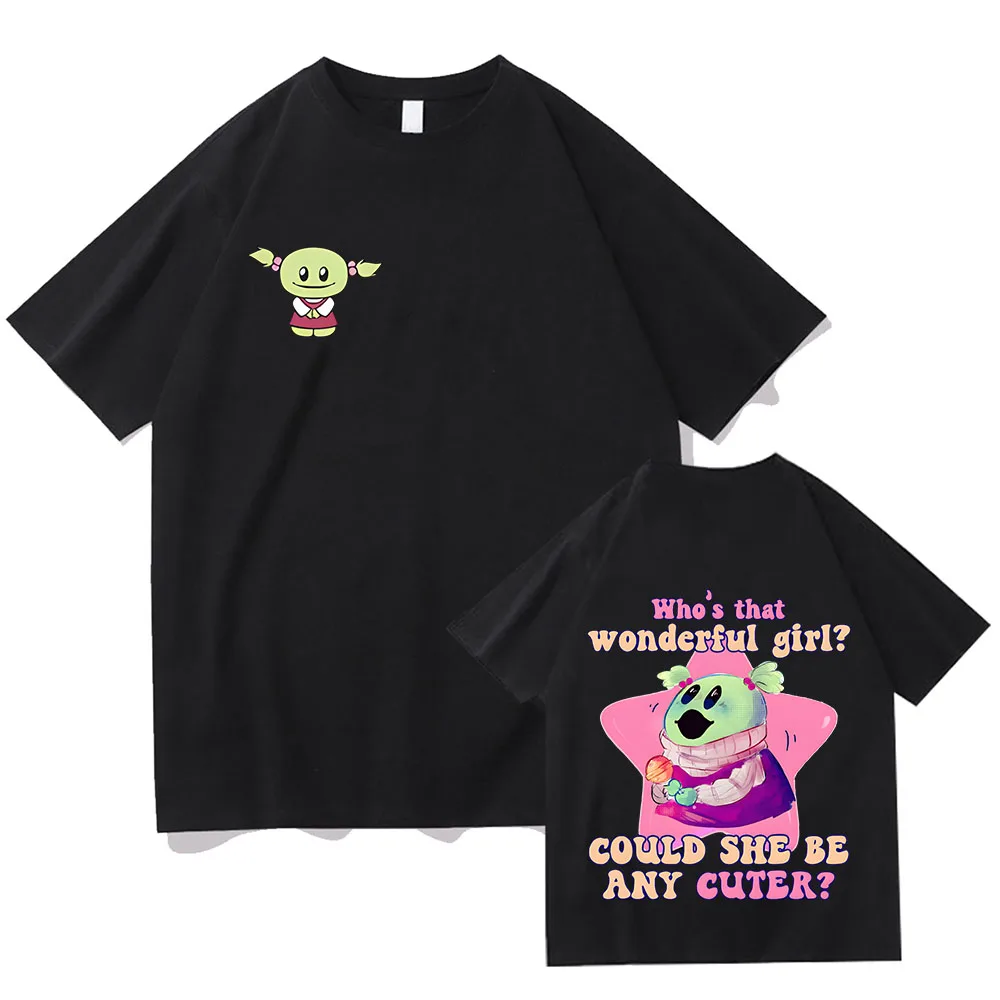 Who's That Wonderful Girl Could She Be Any Cuter T Shirt Birdy Nanalan Kawaii Tees Top Funko Pop Cute Cotton Top Retro Soft Tees