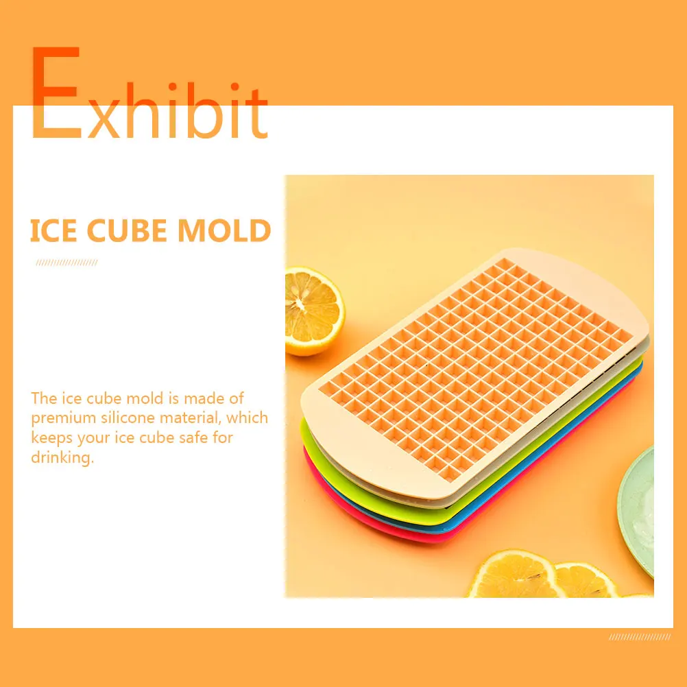 

Ice Making Mold Trays with Small Silicone Safe Efficient Mini Modeling