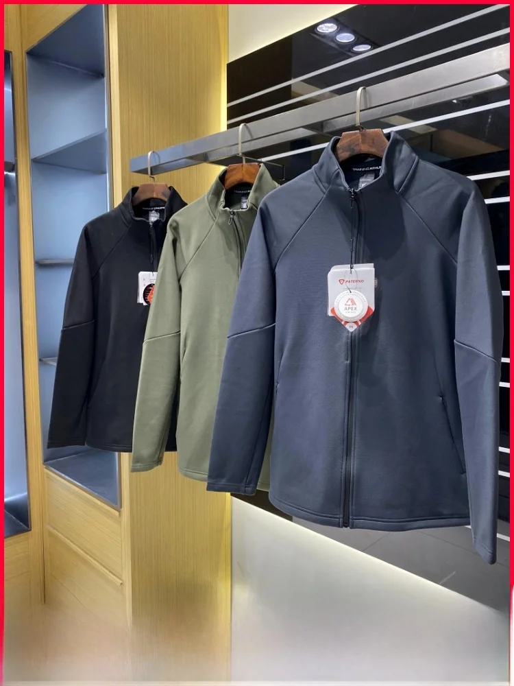 

Итальянское высококачественное спортивное пальто Fitn 3D Fit Jaet, мужское ветрозащитное осенне-зимнее спортивное пальто с подкладкой из полиэфирного волокна