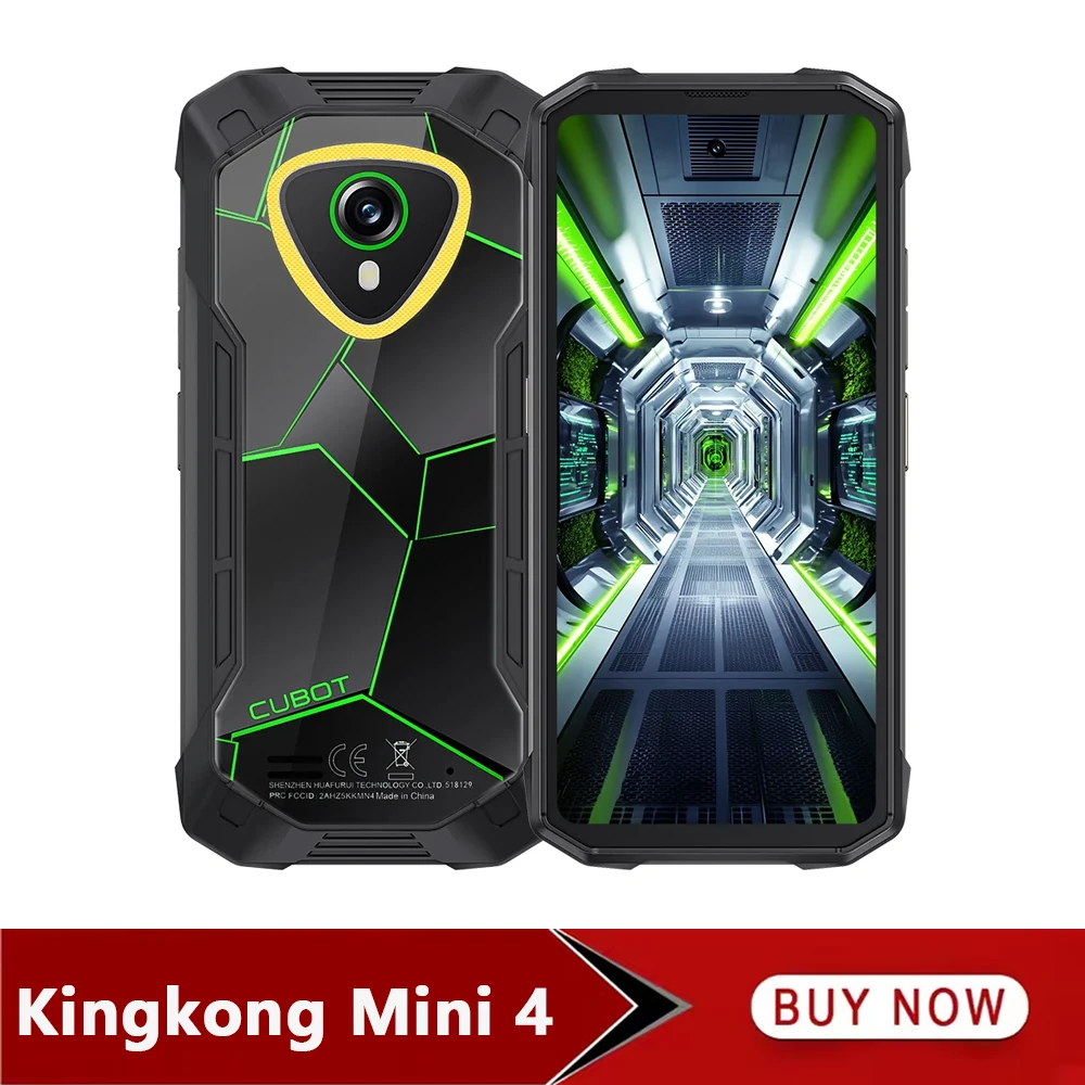 Cubot KingKong MINI 4 Rugged Smartphone Android 15 Up to 20GB RAM+
