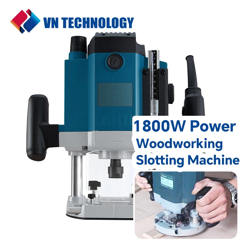 Hout Router, Router Tool Hout Trimmer Router Elektrische Hand Trimmer Laminaat Frezen Graveren Snij Snijwerk 220V