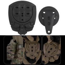 Hunting Holster Adapter Quick Connect Mounting System for Holsters,Mag Pouch and Tactical Duty Gear, 360 Degree Gun Holster Base