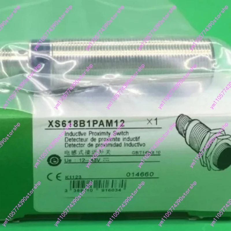 Inductive Proximity Switch Sensor XS618B1PAM12 2PCS Replacement Non‑Contact Detecting Spare Accessory For Industrial Automatic