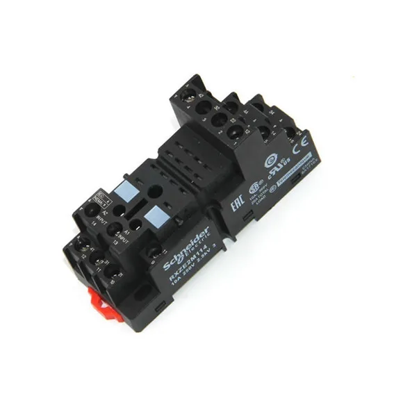 RXZE2M114 Socket, Harmony, for RXM2 RXM4 relays, screw clamp terminals, mixed contact