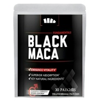 30 Patches Black Maca Complex Transdermal Patches Vitality Supplement For Men
