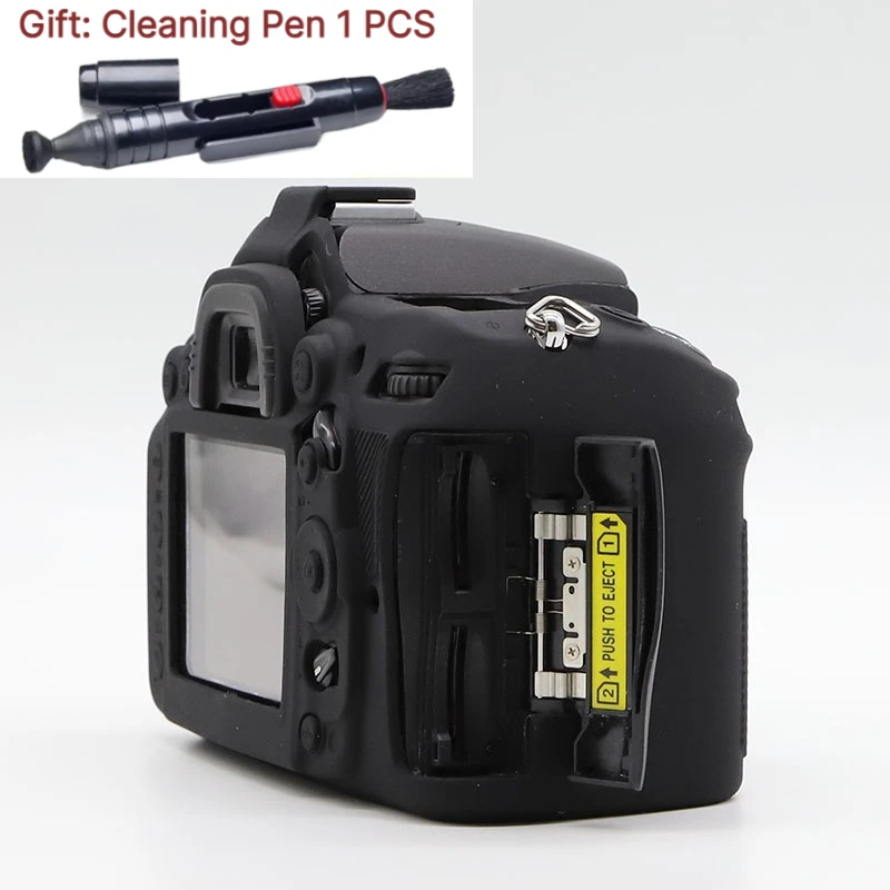 For Nikon D7000 Protective Cover Soft Rubber Skin Armor Camera Body Protector Cut-proof waterproof Case +1 PCS Free Cleaning Pen