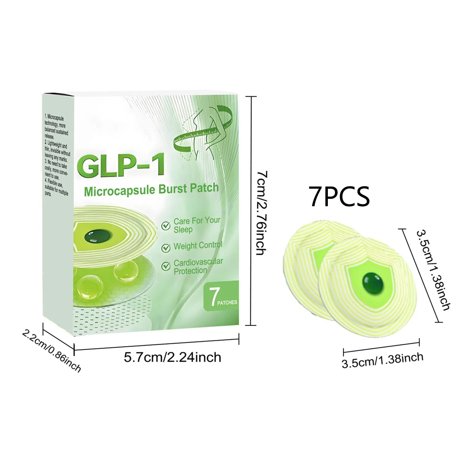 Patch per il corpo della pelle delicata Cura quotidiana Microcapsule di camomilla Supporta Patch di rilascio Patch flessibile per modellare il corpo Pelle adesiva delicata