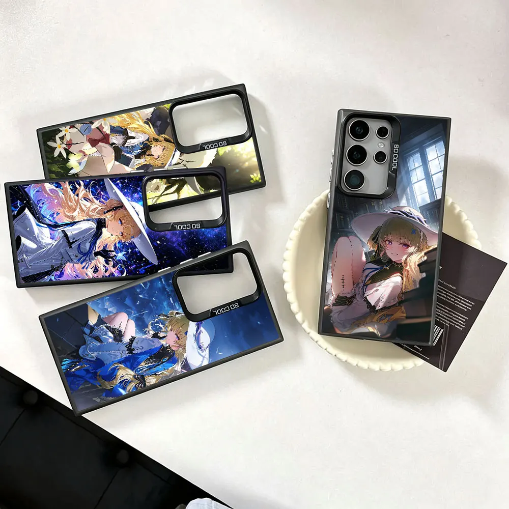 Shockproof Case for Samsung Galaxy S26 S25 Edge S24 S23 S22 Plus S21 Ultra S20 FE Mobile Phone Cover Phoebe Wuthering Waves