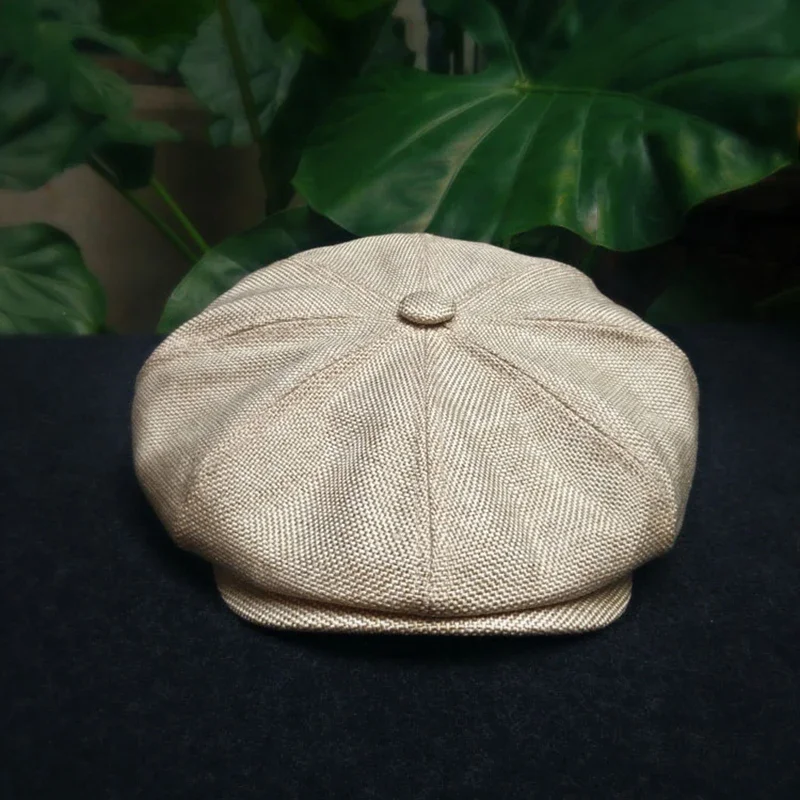 New beret hat Gatsby octagonal hats Retro British Newsboy cap Men and women Outdoor Universal Casual caps