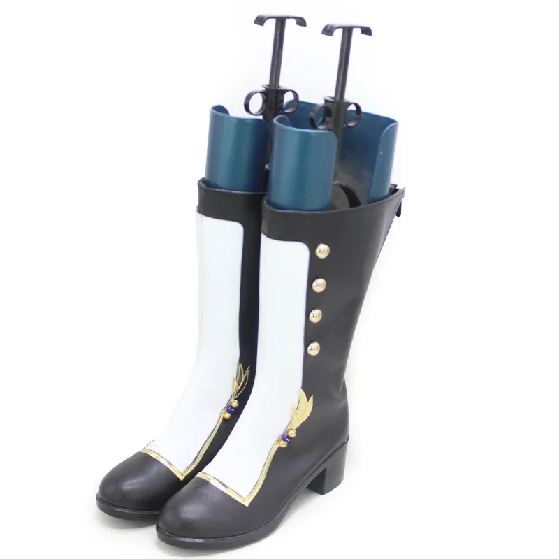 Spiel Ensemble Sterne Shino Hajime Cosplay Schuhe PU Leder Schuhe Halloween Karneval Stiefel Cosplay Prop Nach Maß