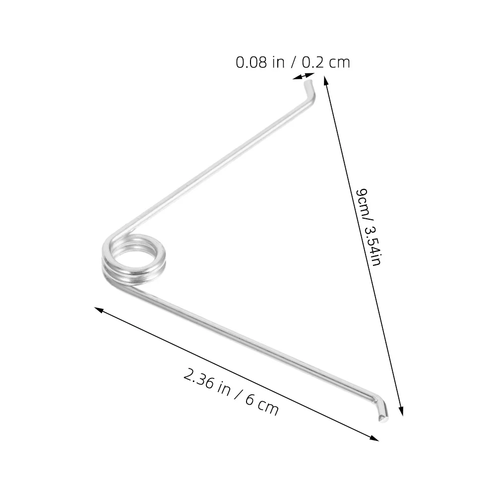 

6pcs Pruning Shears Accessories Stainless Steel V-shaped Spring Replacement Tree Trimming Gardening Tool Hand Pruners Parts